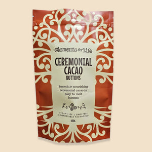 ceremonial cacao buttons 500g new bag