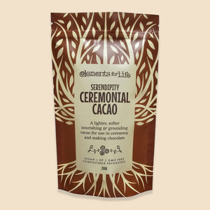 serendipity ceremonial cacao 250g new bag