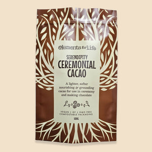 serendipity ceremonial cacao 500g new bag