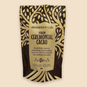 virgin ceremonial cacao 500g new bag